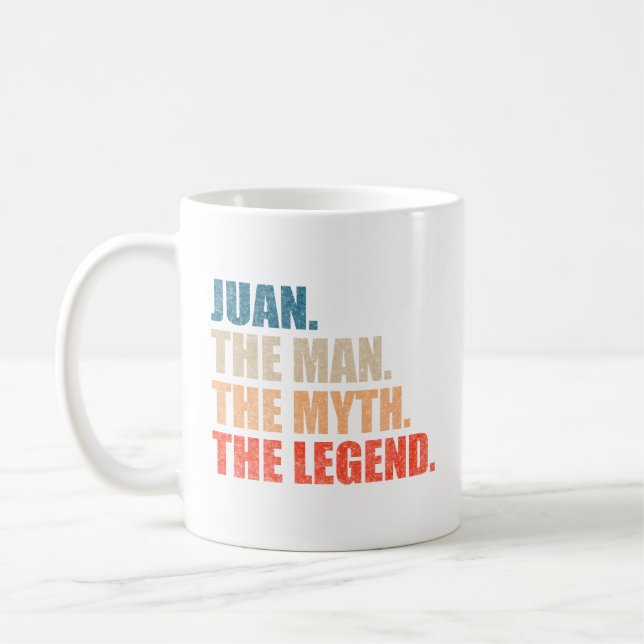 Juan Mannen Myten Legenden Kaffemugg (Vänster)