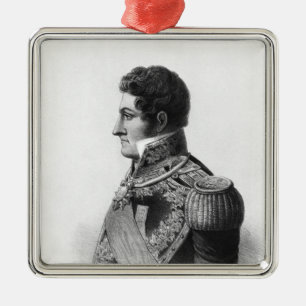 Juan Manuel de Rosas Julgransprydnad Metall