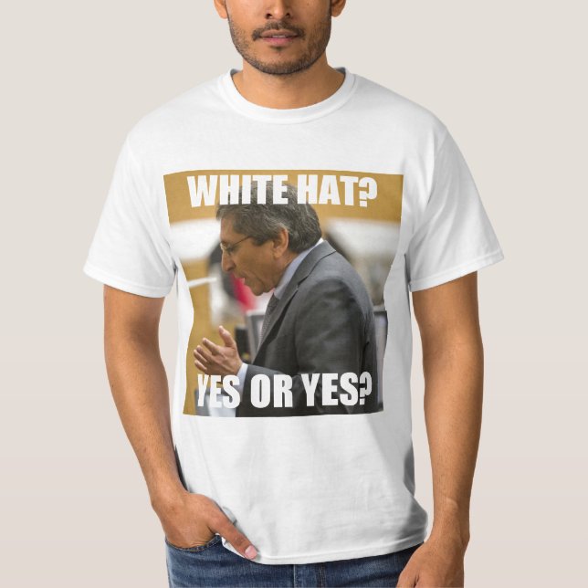 Juan Martinez vithatt? Ja eller ja? Tee (Framsida)