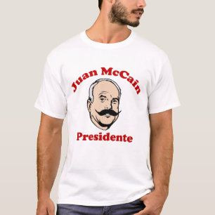Juan McCain Para Presidente skjorta Tröja