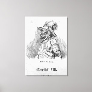 Juan Ponce de Leon Canvastryck