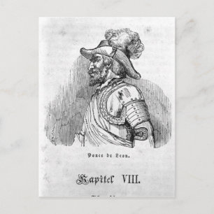 Juan Ponce de Leon Vykort