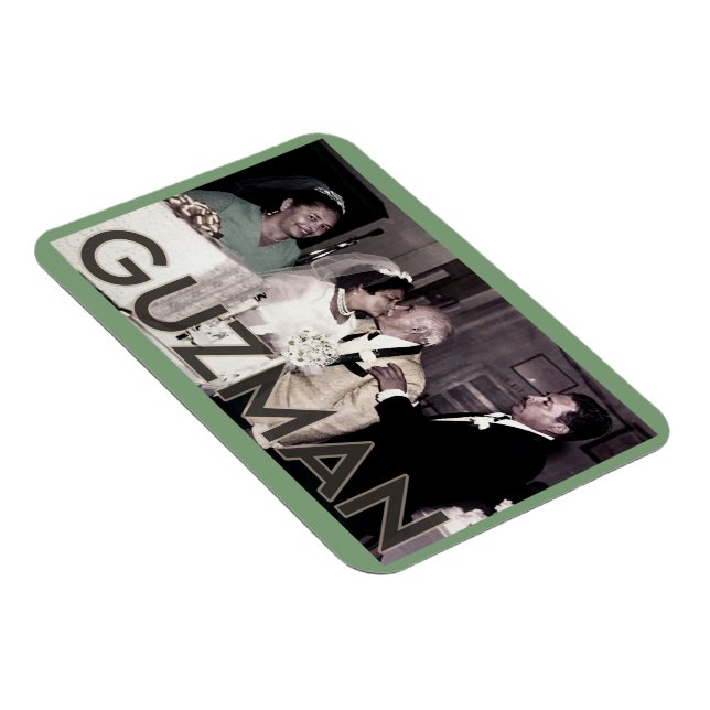 JUAN SR & JUANITA GUZMAN ANNIVERSARY- MAGNET (Högersidan)