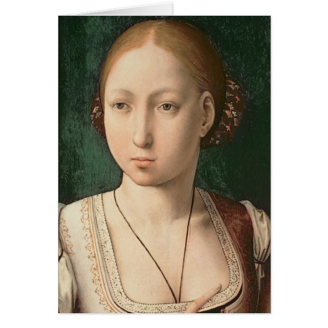 Juana eller Joanna av castilen Hälsningskort (Framsidan)
