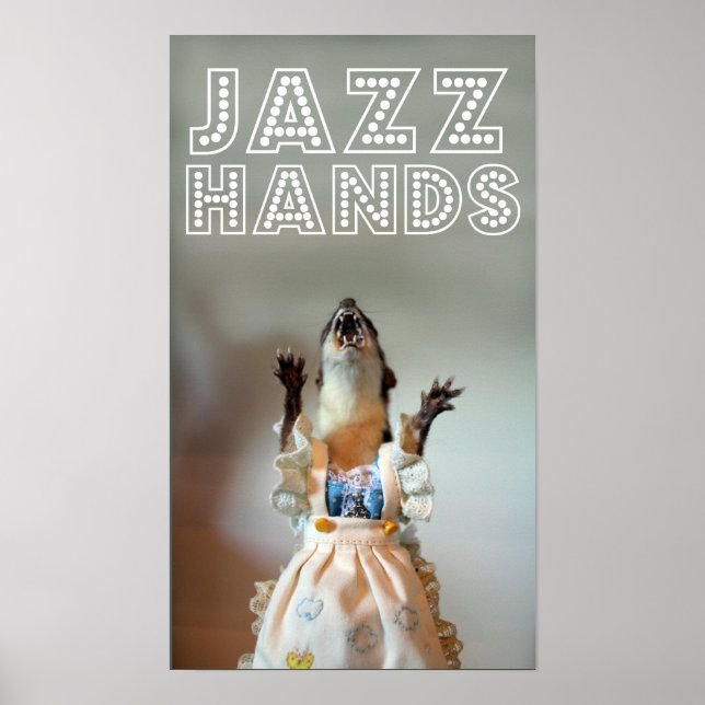 Juanita JAZZ HÄNDER Poster (Framsidan)