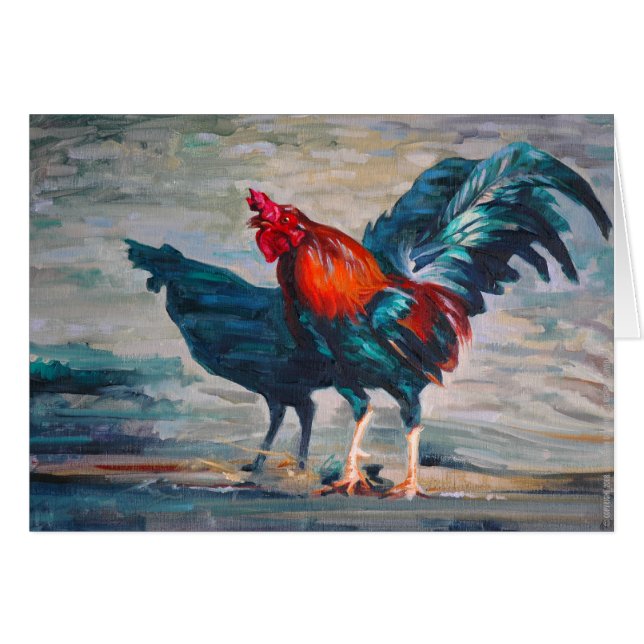 Juantu Greensleeves Hälsningskort (Framsidan Horizontal)