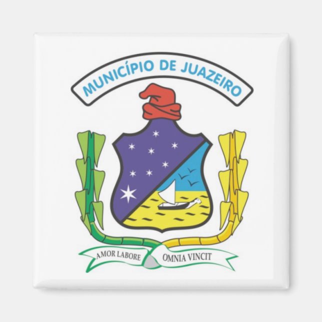 Juazeiro jackar av arm - Bahia (BR) Magnet (Framsidan)