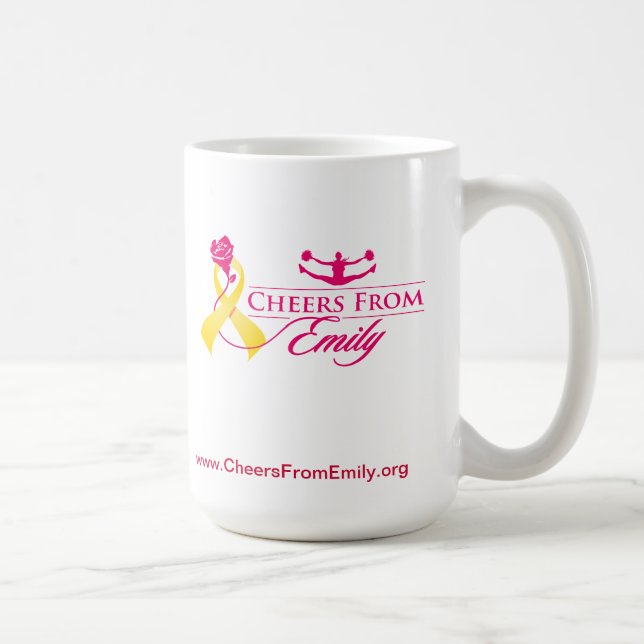 Jubel från den Emily muggen Kaffemugg (Höger)