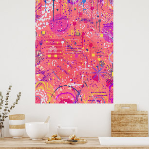Jubel: Maximalistisk konst Poster