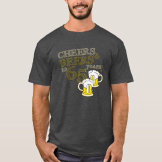 JUBEL & ÖL till 65 år FÖDELSEDAGT-tröja T Shirt