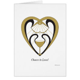 Jubel som ska älskas hälsningskort