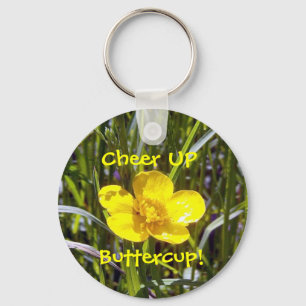 Jubel upp Buttercupnyckelring Nyckelring