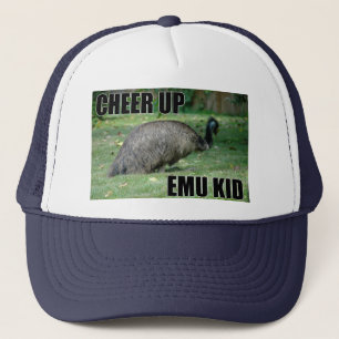 Jubel upp Emuungehatten Truckerkeps