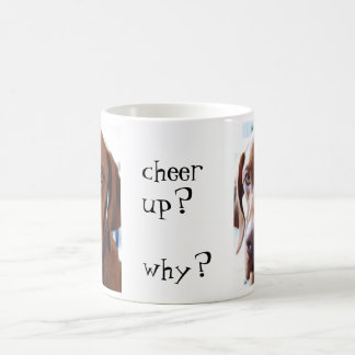 jubel upp? varför? kaffemugg