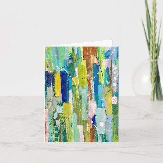 Jubilation Blank Notecard Kort (Framsida)