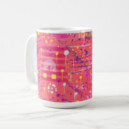 Jubilation: Maximalist Art Kaffemugg