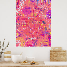 Jubilation: Maximalist Art Poster