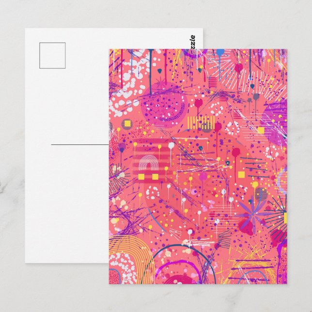 Jubilation: Maximalist Art Vykort (Fram/baksida)