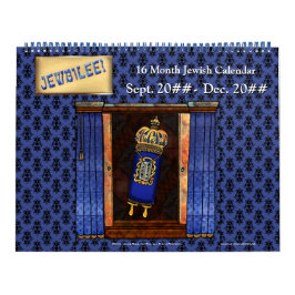Jubilee - 16 månaders judisk kalender - Anpassad