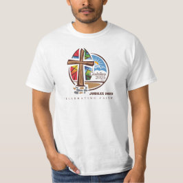 Jubilee 2025, Firande Faith. Anpassningsbar T-shir T Shirt