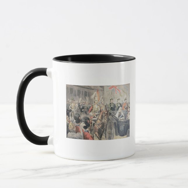 Jubilee av drottningen av England Mugg (Vänster)