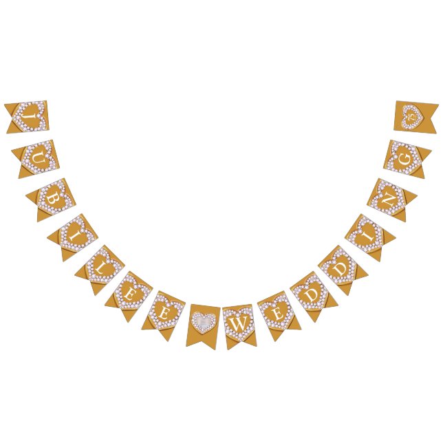 Jubilee bröllop-årsdagen för fotopassning i 75:e vimplar (Alla)