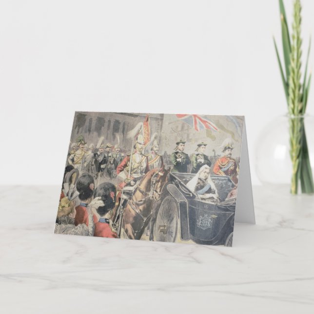 Jubilee of the Queen of England Kort (Framsida)