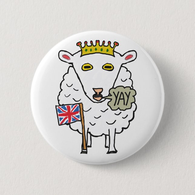 Jubilee Royal Får Knapp (Framsida)