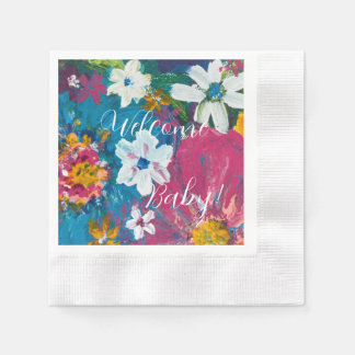 Jubilee Välkommen Baby Papper Pappersservett