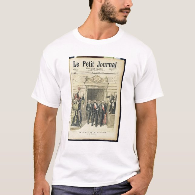 Jubileen av Louis Pasteur på Sorbonnen T Shirt (Framsida)