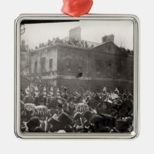 Jubileeprocession i Whitehall, 1887 Julgransprydnad Metall