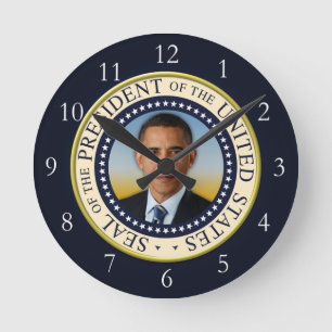 Jubileums- 45th president Barack Obama Rund Klocka