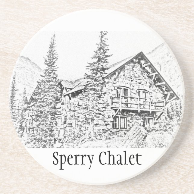 Jubileums- kustfartyg för Sperry Chalet Underlägg Sandsten (Framsidan)