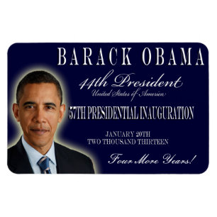 Jubileums- magnet 2013 för Obama invigning