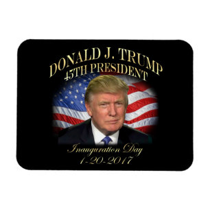 Jubileums- presidentDonald Trump invigning Magnet
