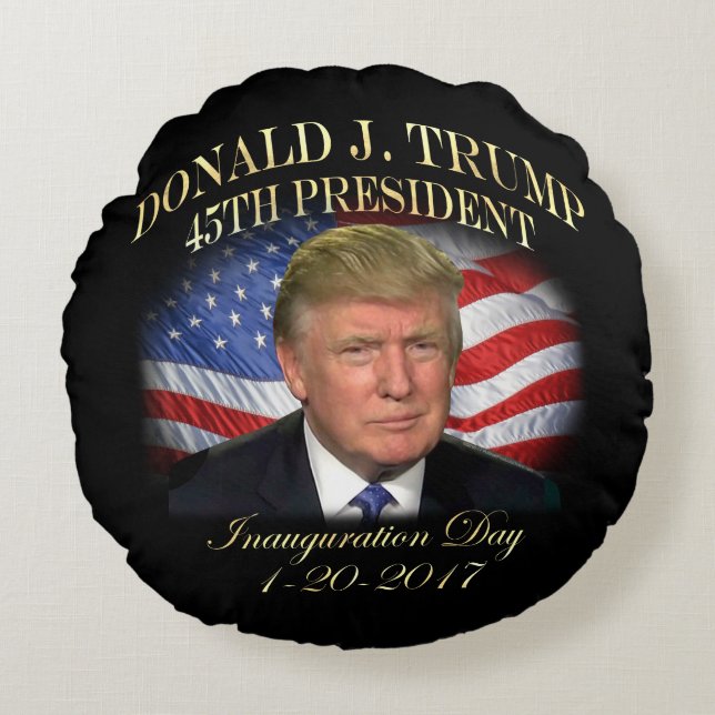 Jubileums- presidentDonald Trump invigning Rund Kudde (Framsidan)