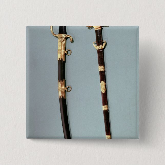 Jubileums- svärd som ges av Napoleon Bonaparte Knapp (Framsida)