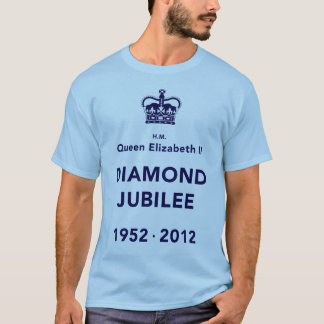 Jubileums- T-tröja för diamantjubileum [lugn] Tee Shirt