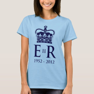 Jubileums- T-tröja för diamantjubileum Tee