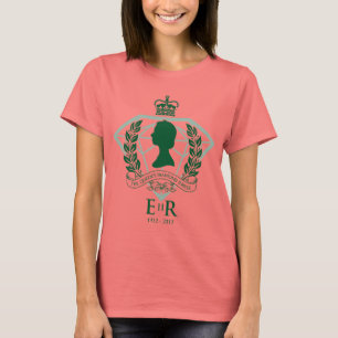 Jubileums- T-tröja för diamantjubileum Tee