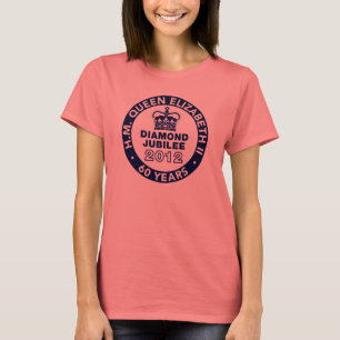 Jubileums- T-tröja för diamantjubileum Tee Shirt