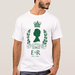 Jubileums- T-tröja för diamantjubileum Tee Shirt