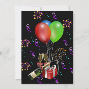 Jubileumsballonger Flaskburk Firande