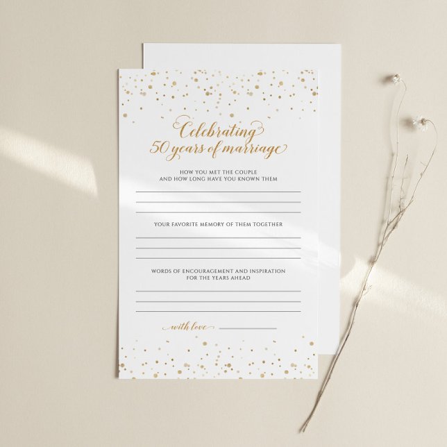 Jubileumspel 50 år av äktenskap - GAC37a (Skapare uppladdad)