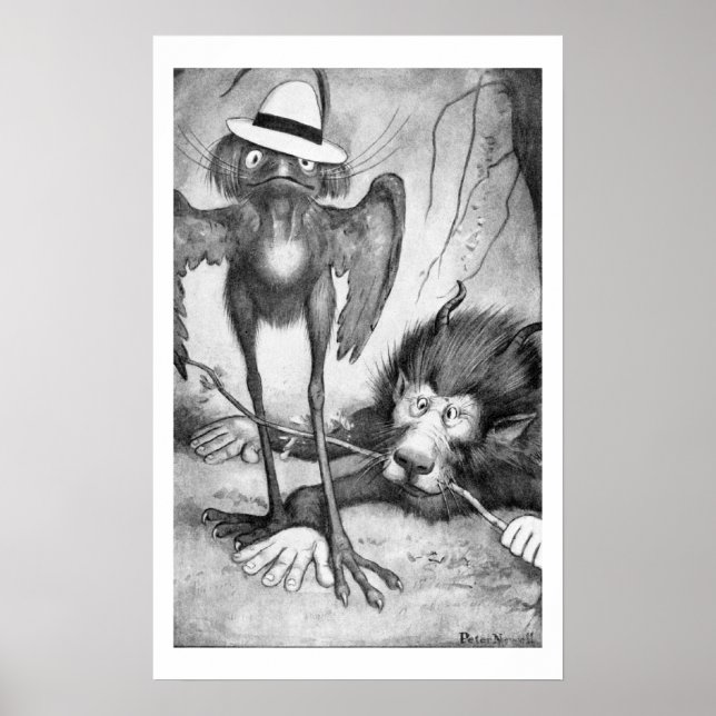 Jubjub Bird och Bandersnatch Poster (Framsidan)