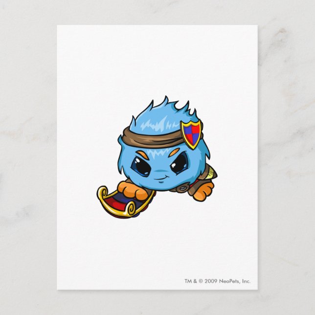 JubJub Meridell Player Vykort (Framsida)