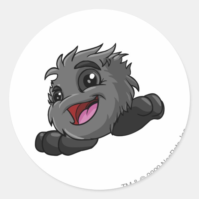 JubJub Shadow Runt Klistermärke (Framsida)