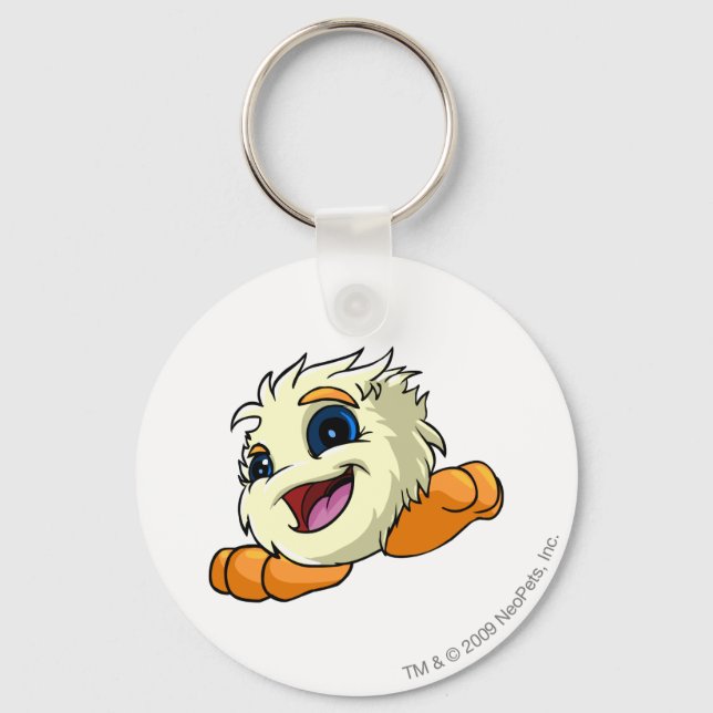 JubJub White Nyckelring (Framsida)