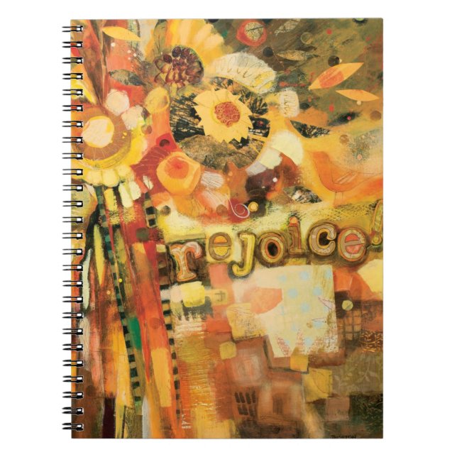 Jubla! Journal Anteckningsbok Med Spiral (Framsidan)