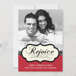 Jubla julkortet för den Luke 2:11religiösan Julkort